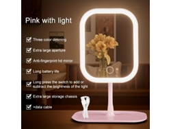 Espejo De Maquillaje Recargable Con Controles Táctiles Y Tres Modos De Luz, Especialmente Diseñado Para Mujeres: El Regalo Perfecto.