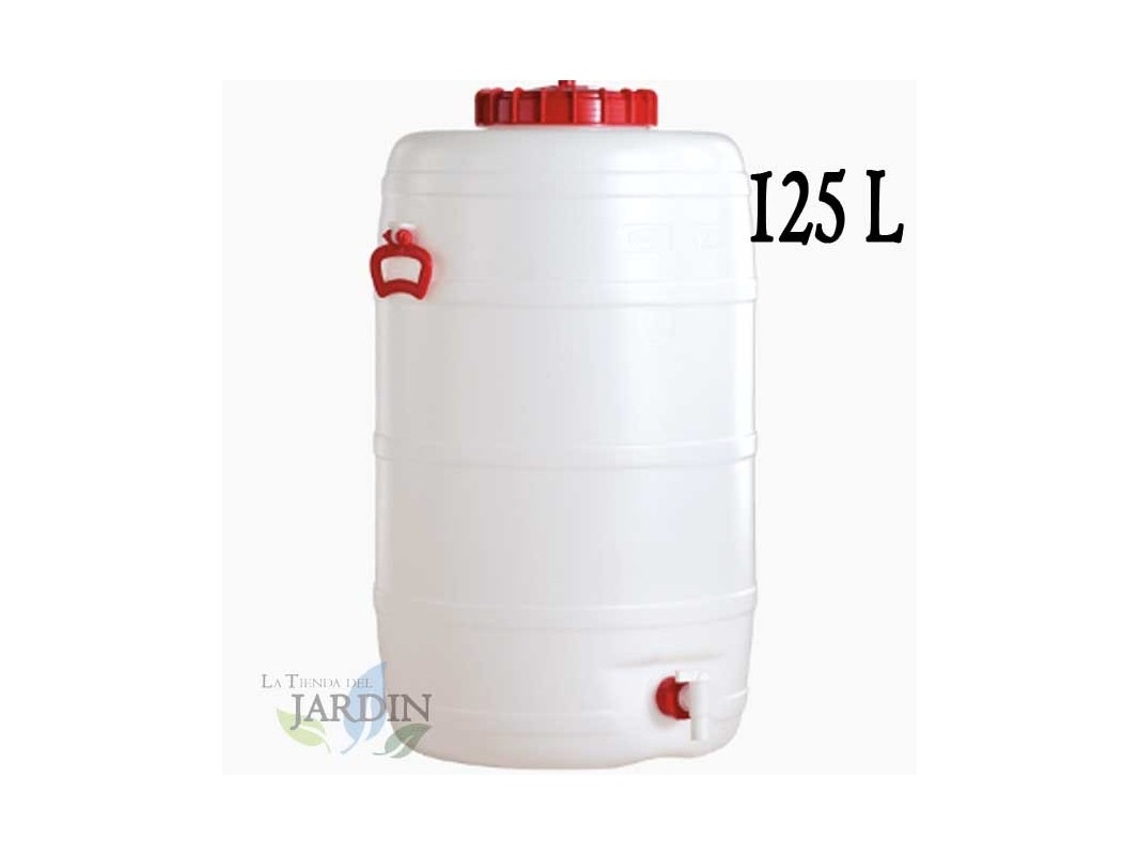 Barril de Polietileno Alimentario 125 Litros para Liquidos Y Bebidas GRAF