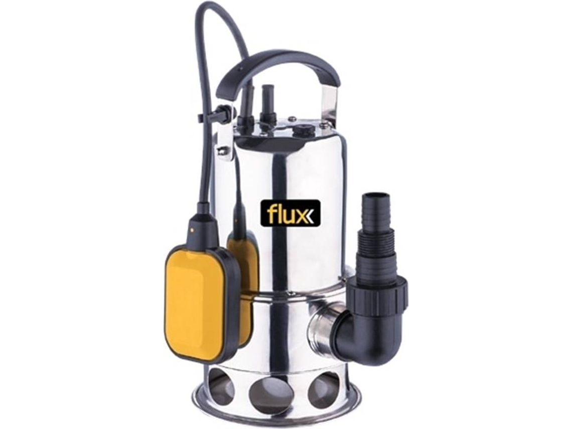 Bomba FLUX Acero Inoxidable Agua Sucia  (1100W - 15000 L/h)