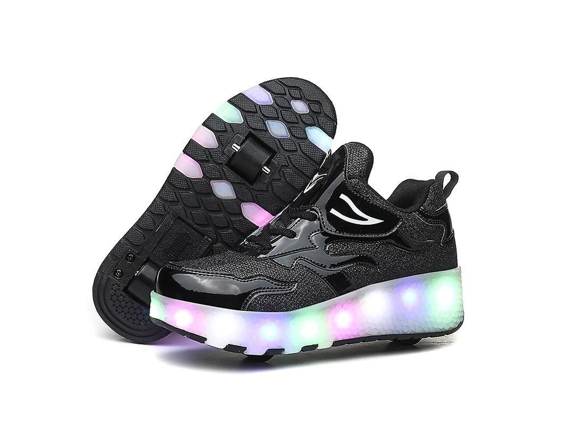 2026-zapatos De Patinaje Con Ruedas Led Recargables Usb, Deportivos Multifuncionales Para Niños Y Niñas