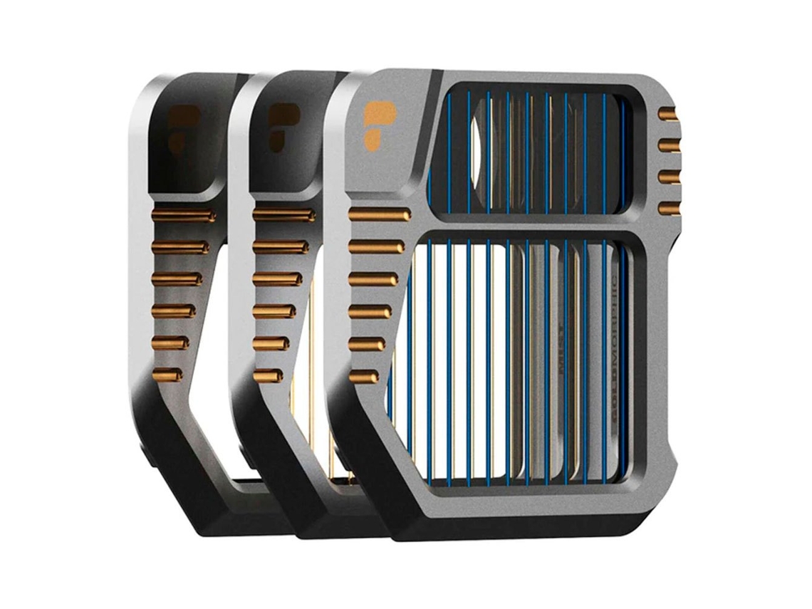 Para Dji Mavic Fx Collection 3 Drone Câmera Filtro 3 Unidades Prateadopolarpro