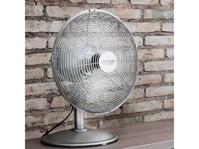 Ventilador de Sobremesa CECOTEC ForceSilence 570 SteelDesk Ventilador de Sobremesa CECOTEC ForceSilence 570 SteelDesk