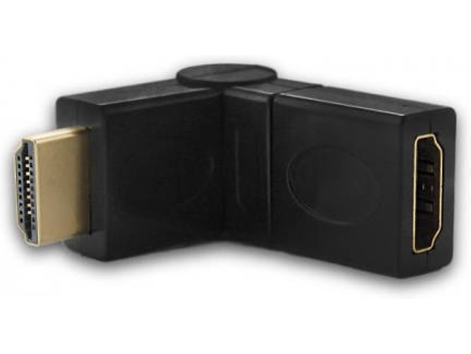 Adaptador QOLTEC 50516 (HDMI - Negro)