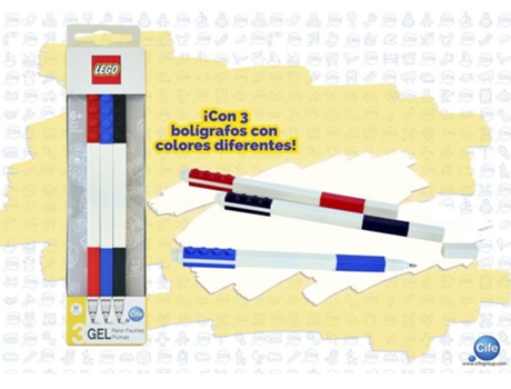 Pack 9 Boligrafos Lego 51513