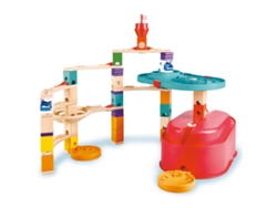 Juguete HAPE Circuito Canicas Quadrilla Pista Pila (4 Años)