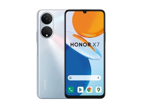 Smartphone HONOR X7 (6.74'' - 4 GB - 128 GB - Plateado)