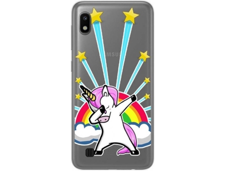 Carcasa Samsung Galaxy A10 TUMUNDOSMARTPHONE Unicornio Multicolor