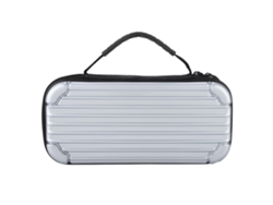 Bolsa de almacenamiento para consola y mando de Nintendo Switch, color plateado, de Truyuety