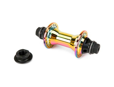 Cubo Dianteiro Trapez V2 Bolt Prateado 36H / 9.5 X 100 Mmsaltbmx