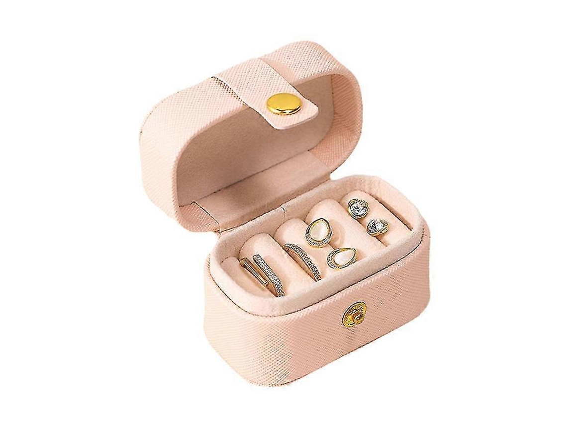 Estuche portátil para relojes con 6 compartimentos y cremallera, ideal para viajes, colección y almacenamiento de joyas, Hengjian (negro)