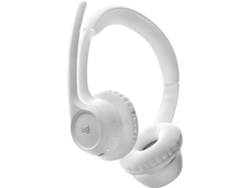 Auriculares Bluetooth LOGITECH Zone 300 (On Ear - Micrófono - Blanco)
