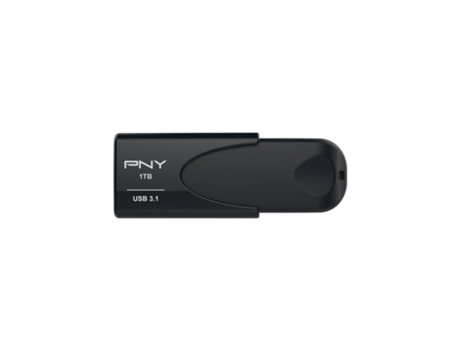 Unidad de memoria USB Pny Attaché 4 1000 Gb Usb tipo A 3.2 Gen 1 3.1 Gen 1 Negro