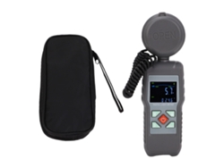 Medidor De Luz Digital Con Sensor Giratorio De 360° Y Medición De Temperatura.