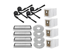 16 piezas para aspiradora 5c / Ov42cn Accesorios de repuesto para aspiradora Cepillo lateral Filtro HEPA Paño de fregona D