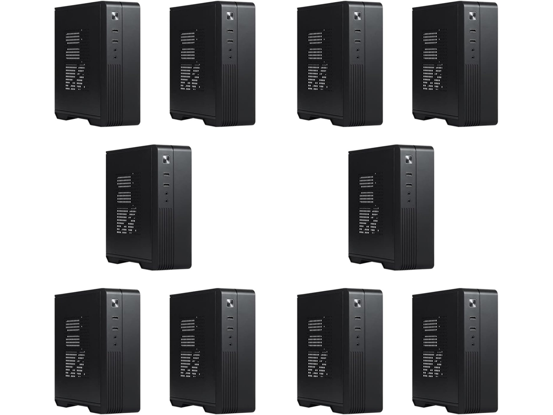 10x Mx02 Mini Itx Gabinete Para Computadora Htpc Chasis Host Usb2.0 Gabinete De Control Industrial Para Oficina