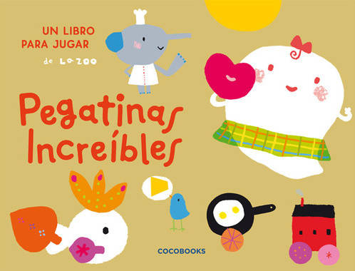 Pegatinas Libro Un para jugar de la zoo español