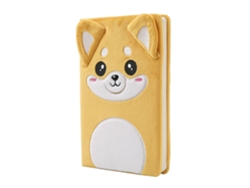 Cuaderno Plush A5 Itotal Shiba con puntos, 96 hojas XL2052H