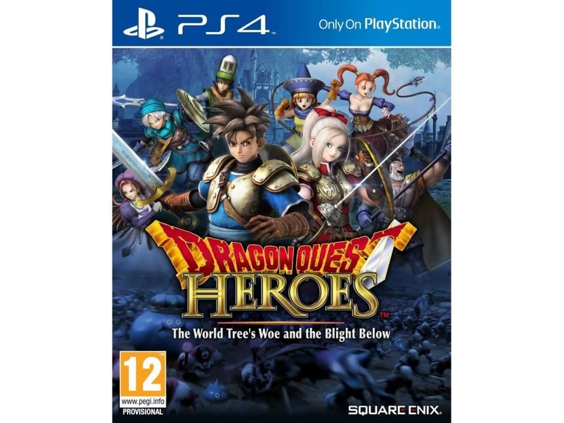 Heróis de Dragon Quest: a Desgraça Da Árvore Mundial e a Praga Abaixo
