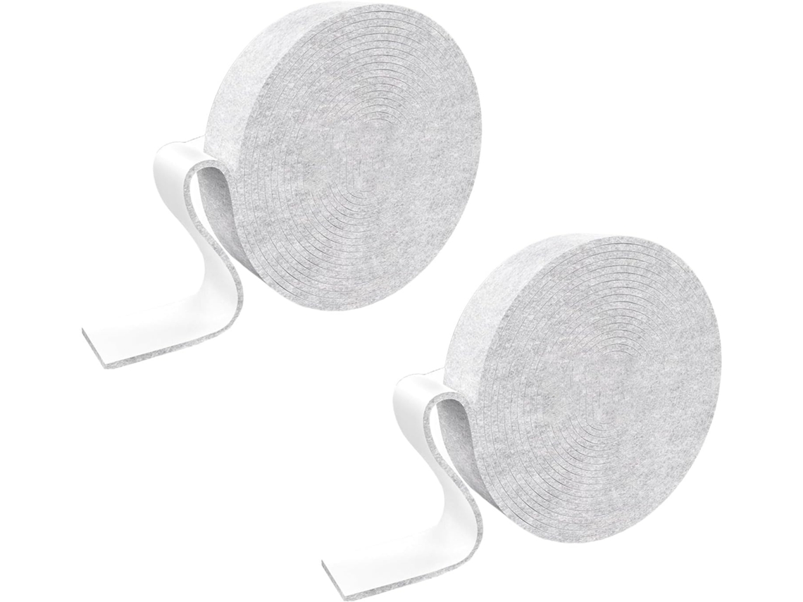 Paquete De 2 Cintas De Fieltro Efectivas Para Absorción De Humedad Para Deshumidificación En Áreas De Baño, Sótano Y