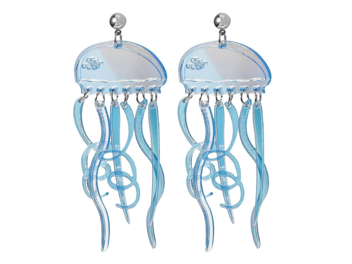 Pendientes colgantes de medusa, accesorio de moda para mujer, decoración para fiestas, 2 pares Rosewell