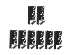 4 Juegos De Kit De Instalación De Radio Audio Modification Frame Rush Para Tablero Doble