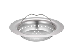 Colador De Inoxidable Para Fregadero, Diámetro Interno 7.5cm, Antiobstrucción, Compacto Y Compatible Con Mayoría De Fregaderos De Cocina