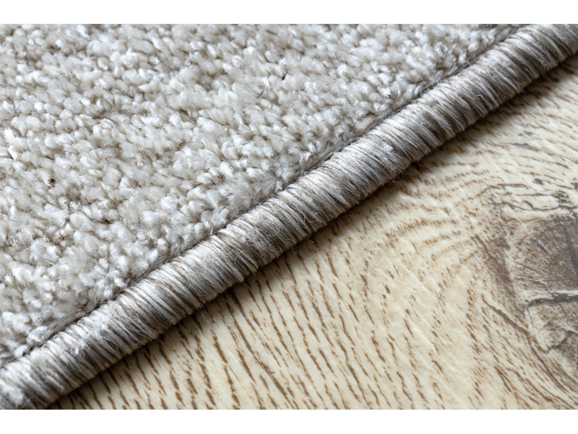 Alfombra de Pasillo Santa Fe Crema 031 Llanura Color Sólido (80 x 470 cm)
