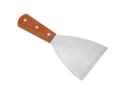 Espátula Antiadherente De Acero Inoxidable Resistente Al Calor Para Barbacoa, Ideal Para Carne, Huevos Y Tortitas.