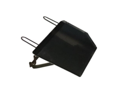 Plancha asar giratoria de acero 4 mm para chimenea de 50 x 45