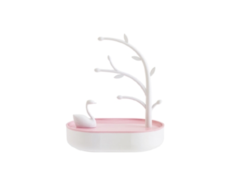 Organizador De Joyas Con Diseño De Lago De Los Cisnes, Pulsera, Anillo, Collar, Soporte Para Árbol ZMDECQNA