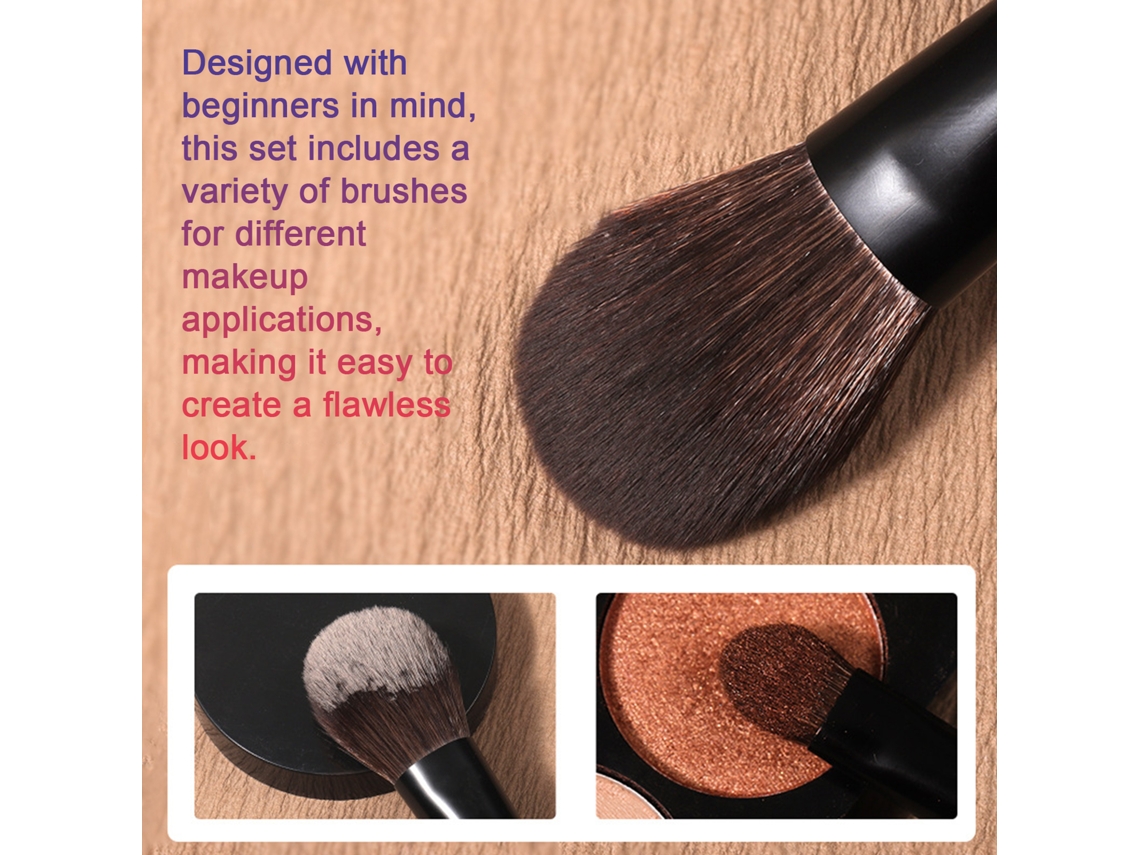Set De 8 Brochas De Maquillaje Mini Con Brochas Variadas