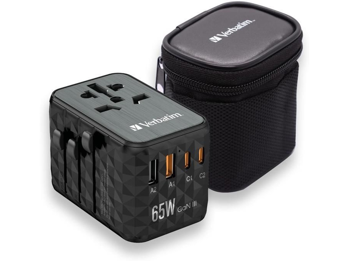 Adaptador de viaje universal VERBATIM UTA 05 GAN III