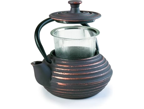 Hervidor de Agua IBILI Kuta (Castaño - 0.3L - Hierro)