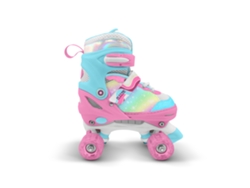 Patines Línea OLSSON BLOSSOM Turquesa talla ajustable (28-31) rodamientos ABEC7