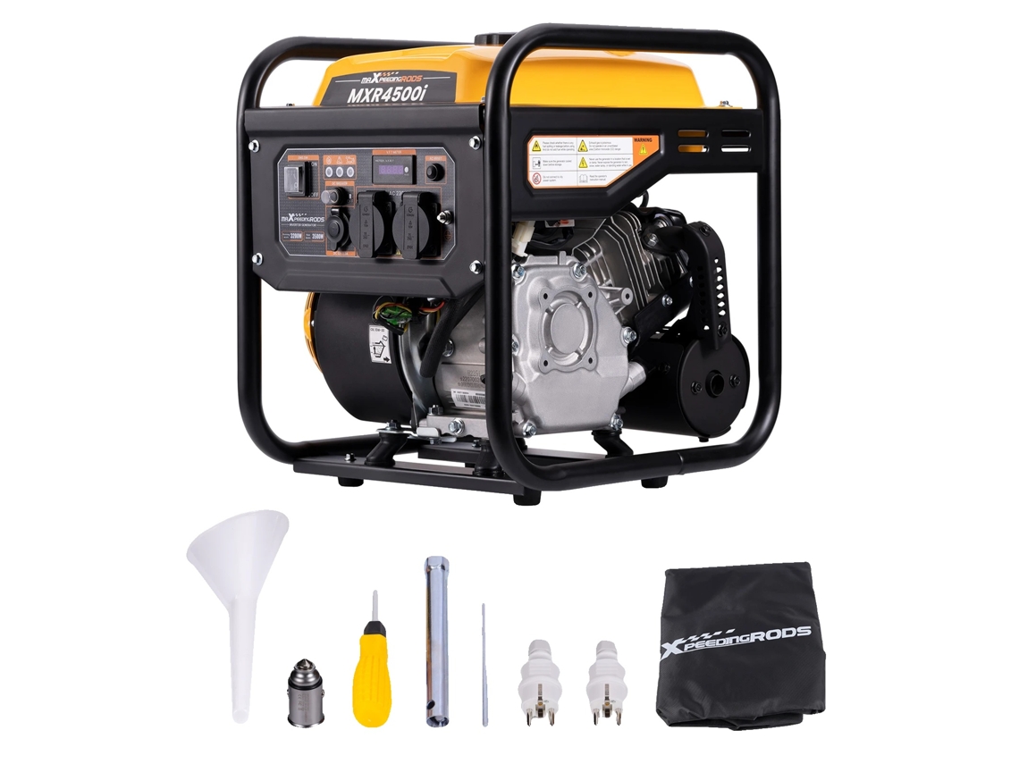 Generador inversor, potencia máxima de 3500 W, funcionamiento silencioso, MXR4500I-DE-Z2
