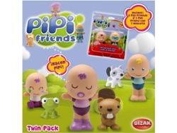 MuÃÂÃÂÃÂÃÂ±eca BIZAK Pipi Friends Twin Pack (Unidad) (Edad MÃÂÃÂÃÂÃÂ­nima: 3 AÃÂÃÂÃÂÃÂ±os)