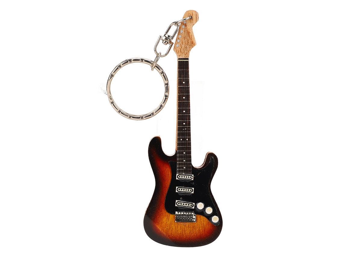 Llavero De Guitarra En Miniatura, Lindo Regalo Para Amantes De La Música Y Estudiantes 02