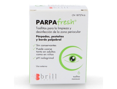 Toallitas Oculares PARPAFRESH Toallitas 6 Unidades