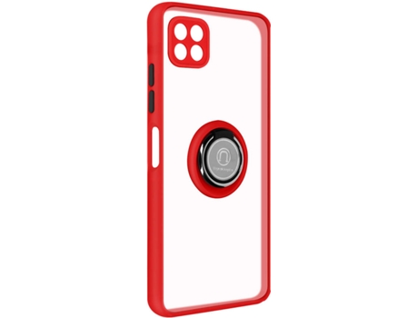 Funda Samsung Galaxy A22 5G AVIZAR con Anillo de Soporte (Rojo)