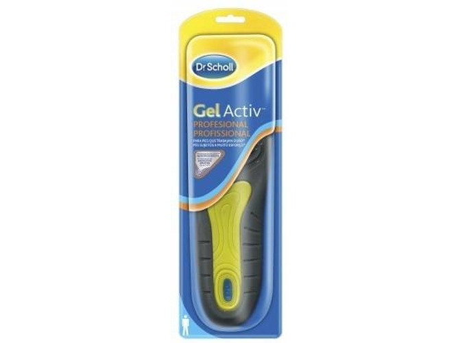 Scholl Plantillas Activ profesional hombre para calzado trabajo de impactos y amortiguación talla 4046.5 1 2 platillas 4246.5