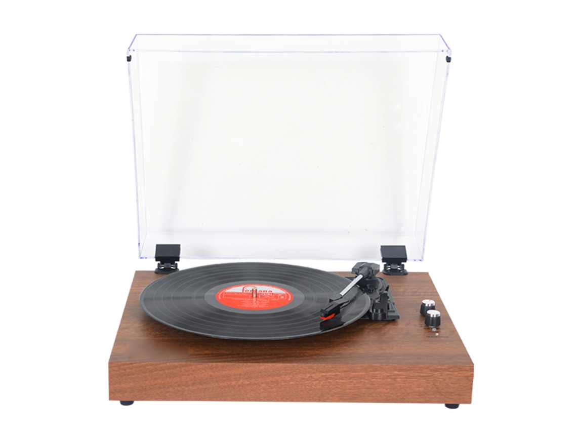 Reproductor De Discos (compatible Con Múltiples Tamaños De Vinilo, Reproducción Inalámbrica Bluetooth) Reproductor De Discos Retro Todo En Uno