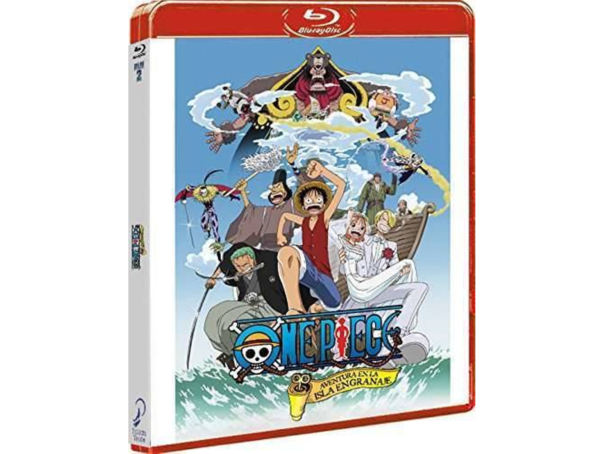 Blu-Ray One Piece. Aventura En La Isla Espiral.