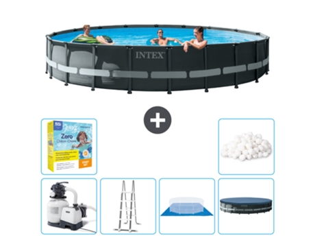 Piscina Tubular INTEX 26334GN-CB47 (30079 L - 610x122cm)
