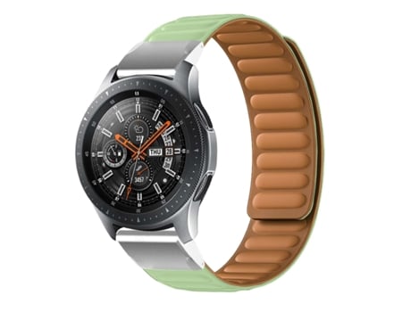 Correa Pulsera Magnética de Forte Conexión para Garmin Tactix 7 Pro Ballistics Edition Verde Claro