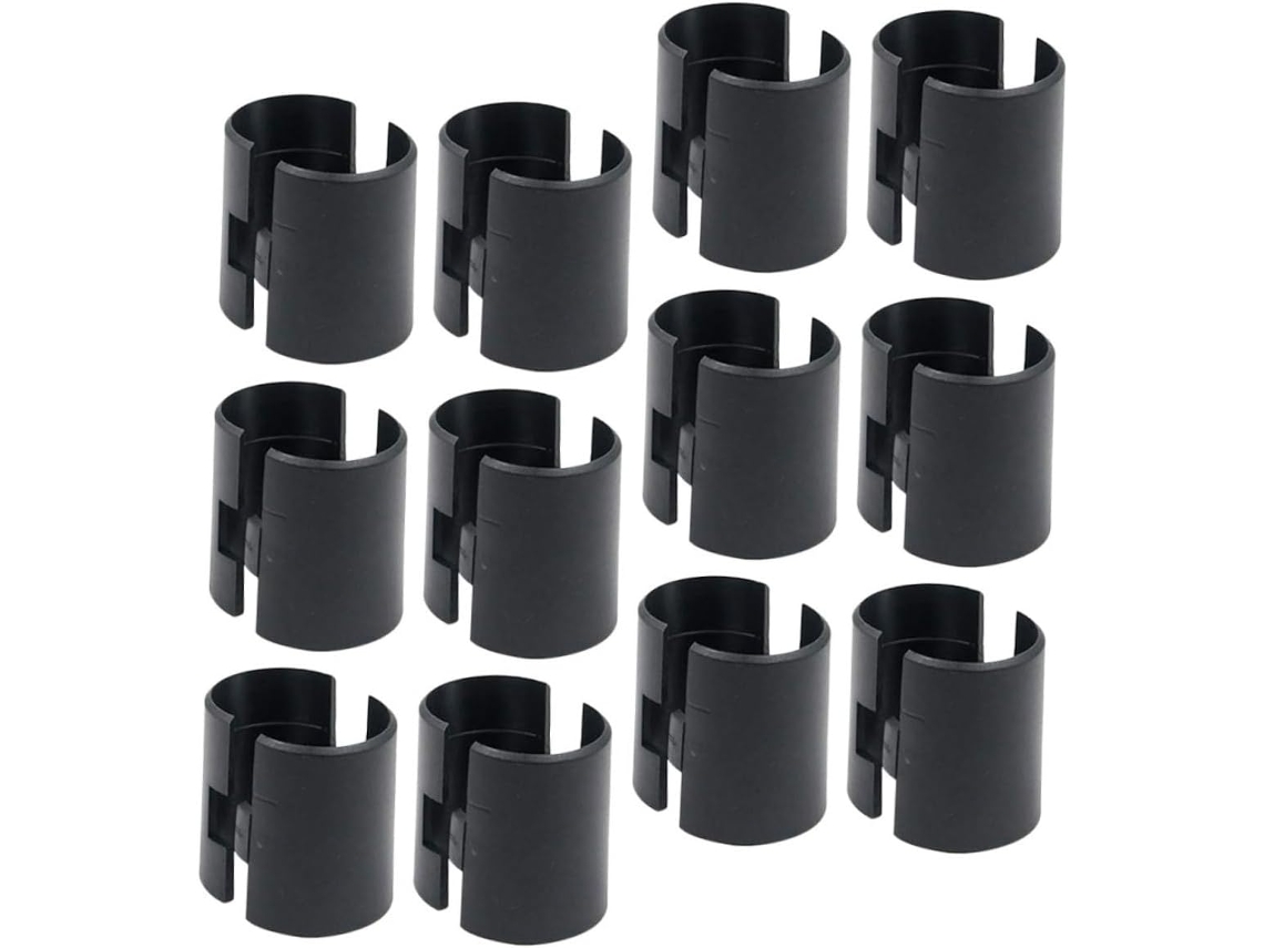32 Clips De Alambre Para Estantes, Clips Plástico Estantes, Almacenamiento En Estantes, Tarjeta