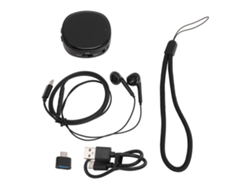 Grabadora De Cinta Magnética Con Activación Por Voz, 128 Gb, Usb-c, Batería De 70 H, Reproductor Mp3 Hd.