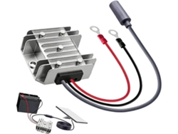 Adaptador De Entrada Compacto Y Eficiente De 12v-24v, Salida De 30a Y 3.5a, Cable Frío Resistente Al Agua.