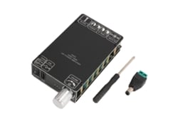 Placa Amplificadora Bluetooth Dual Tpa3116d2 100w+100w Entradas Usb Aux 9-24v