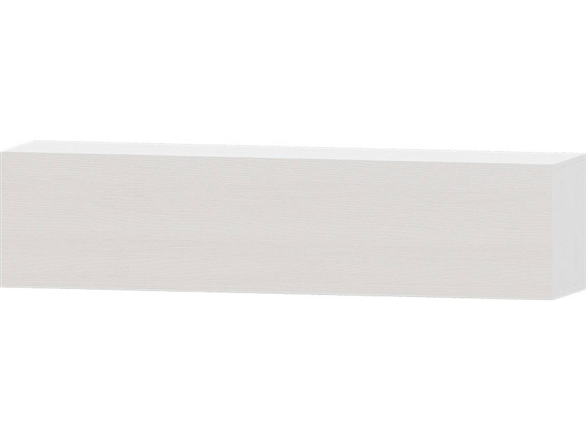 Módulo para Mueble de Salón MUEBLAM Puzzle (Blanco - Melamina - 138x28x28 cm)