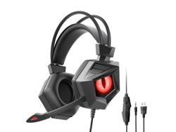 Auriculares Para Juegos Con Cable, Micrófono De Alta Definición Integrado Y Compatibilidad Con Sonido Estéreo 3d.